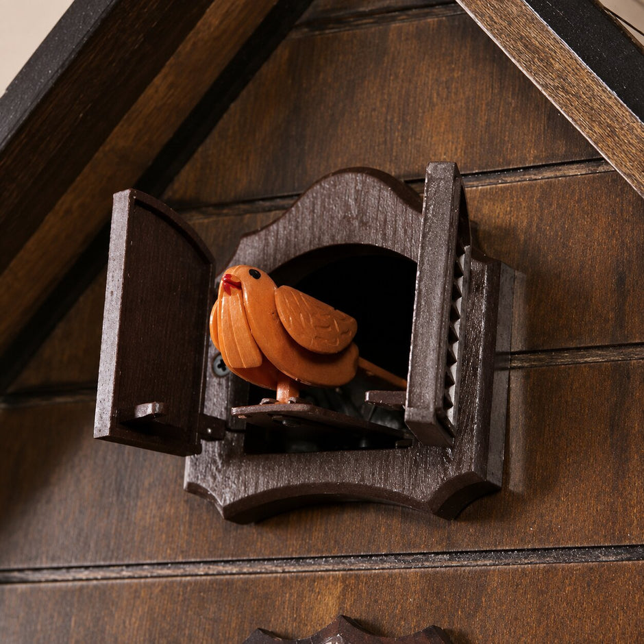 Horloge Coucou Traditionnelle en Bois Massif