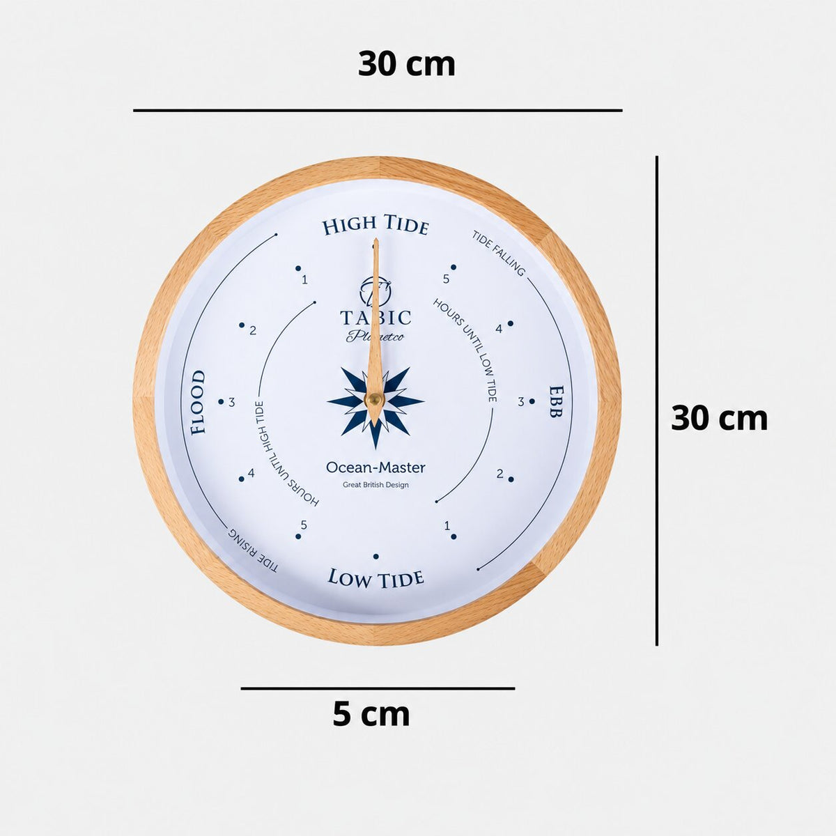 Horloge Des Marées Avec Indicateur Marin