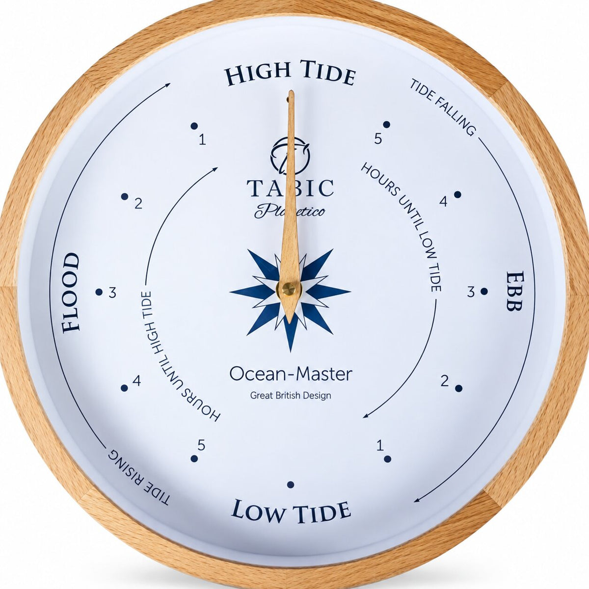 Horloge Des Marées Avec Indicateur Marin