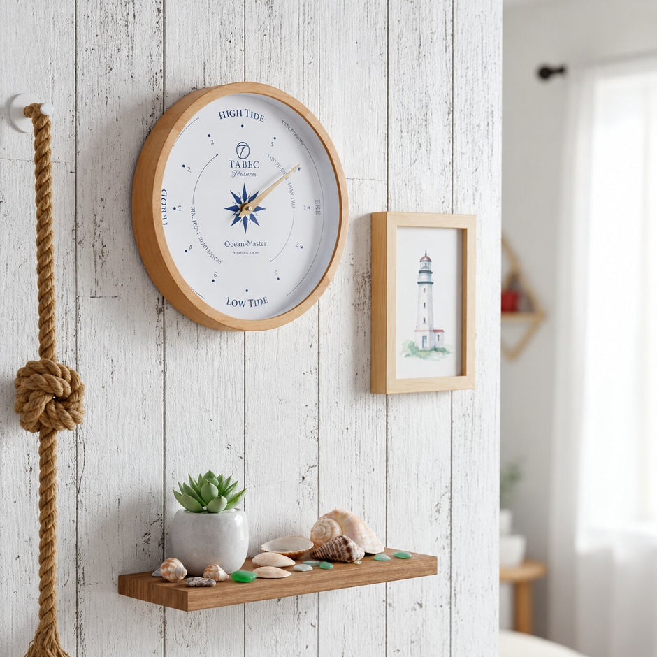 Horloge Des Marées Avec Indicateur Marin