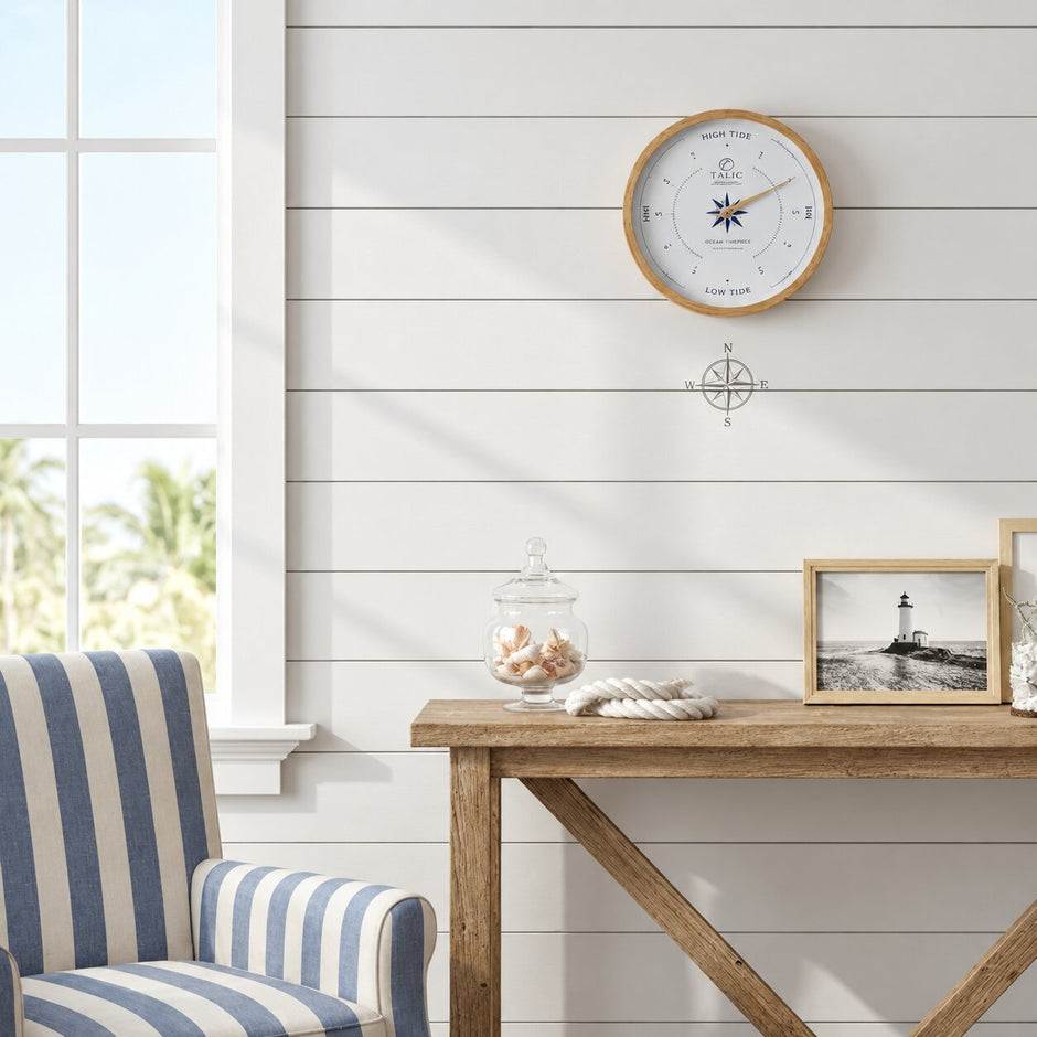 Horloge Des Marées Avec Indicateur Marin