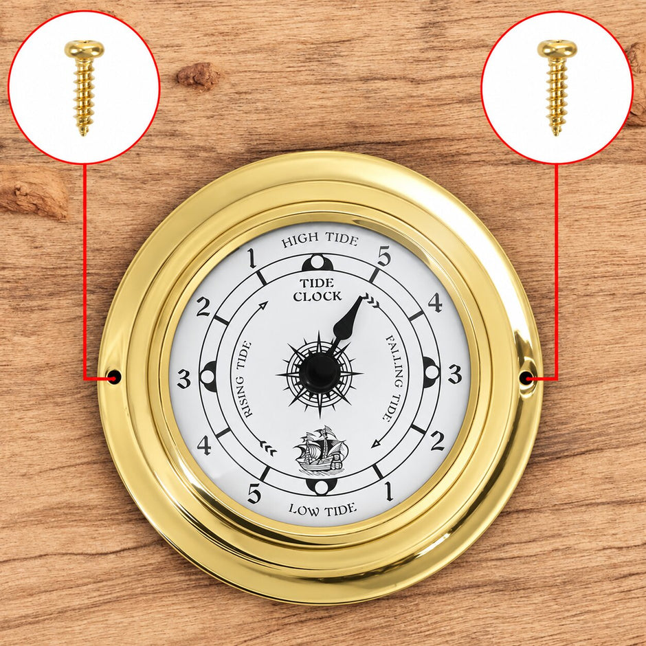 Horloge Des Marées Nautique Vintage