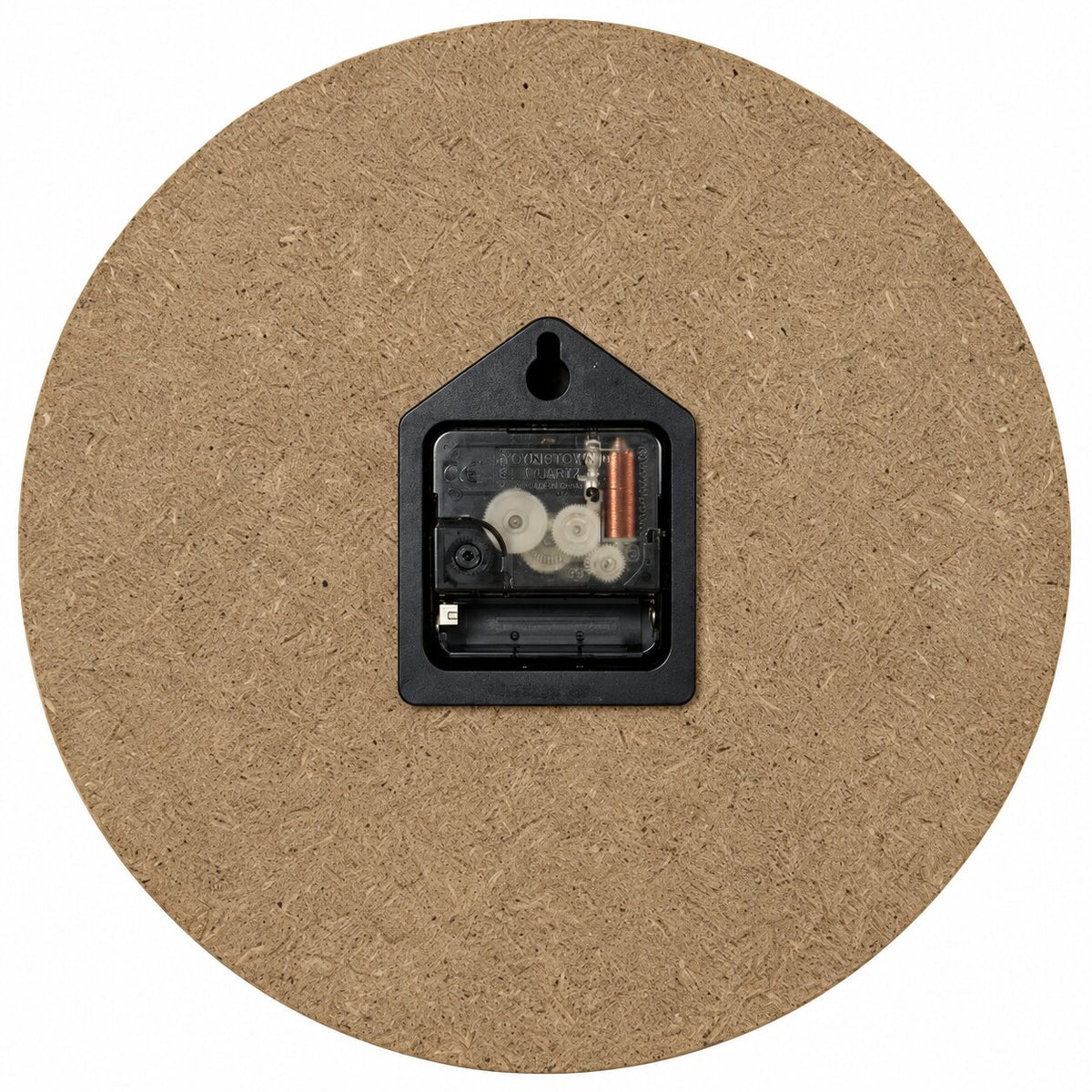 Horloge Monde Décorative Avec Illustration Moderne