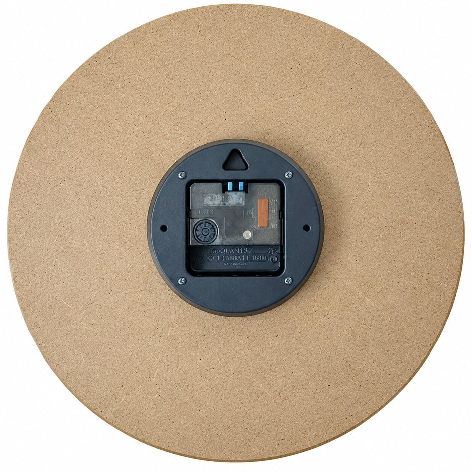 Horloge Monde En Bois Avec Design Carte Géographique Vintage