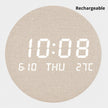 Horloge Murale Numérique LED Ronde
