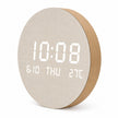 Horloge Murale Numérique LED Ronde