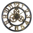 Horloge Ancienne Design Mécanique Style Atelier