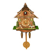 Horloge Coucou Murale En Bois Style Chalet Avec Scène Forestière