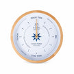 Horloge Des Marées Avec Indicateur Marin, cadran rond avec cadre en bois clair