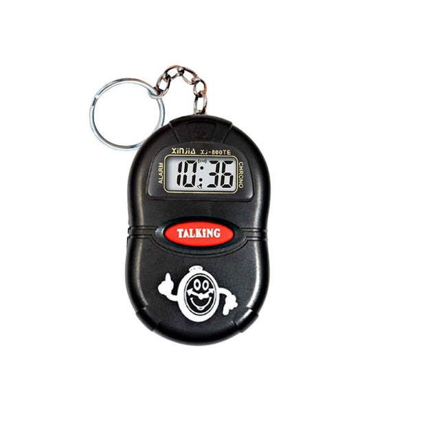 Horloge Parlante De Poche Avec Réveil Vocal Et Affichage LCD, Horloge Parlante