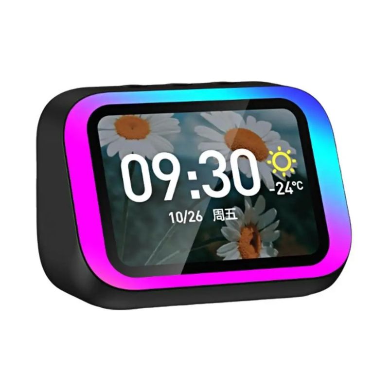 Horloge Parlante Intelligente Avec Assistant Vocal Et Réveil Connecté, Horloge Parlante