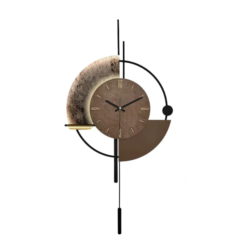 Horloge Parlante Murale Moderne Avec Design Artistique Et Commande Vocale, Horloge Parlante 