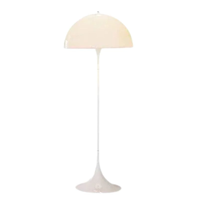 Lampadaire Champignon Blanc Design Danois