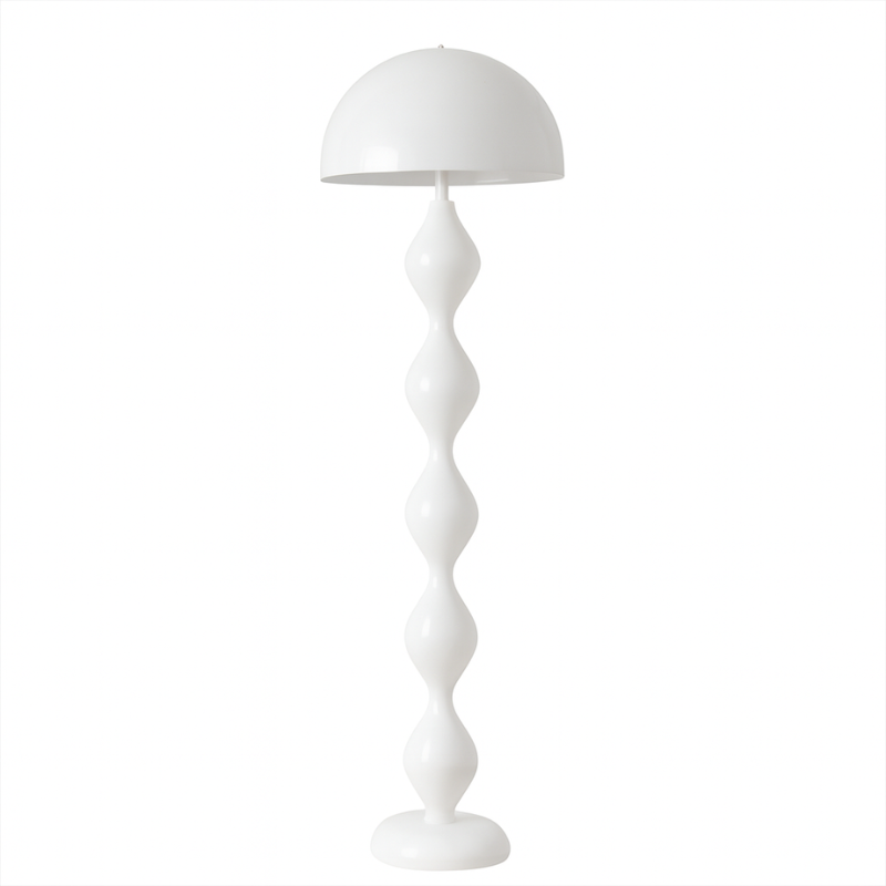 Lampadaire Champignon Blanc Style Contemporain Et Raffiné