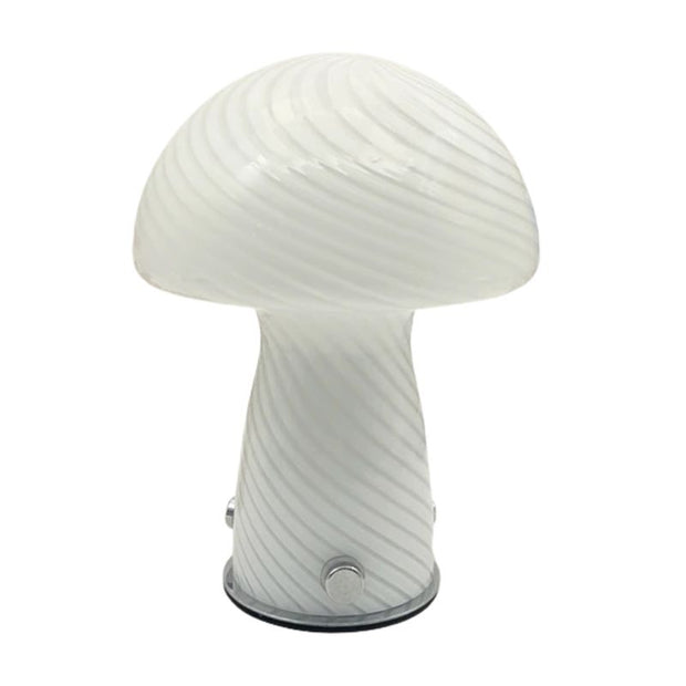Lampe Champignon Année 70 En Verre Design Vintage