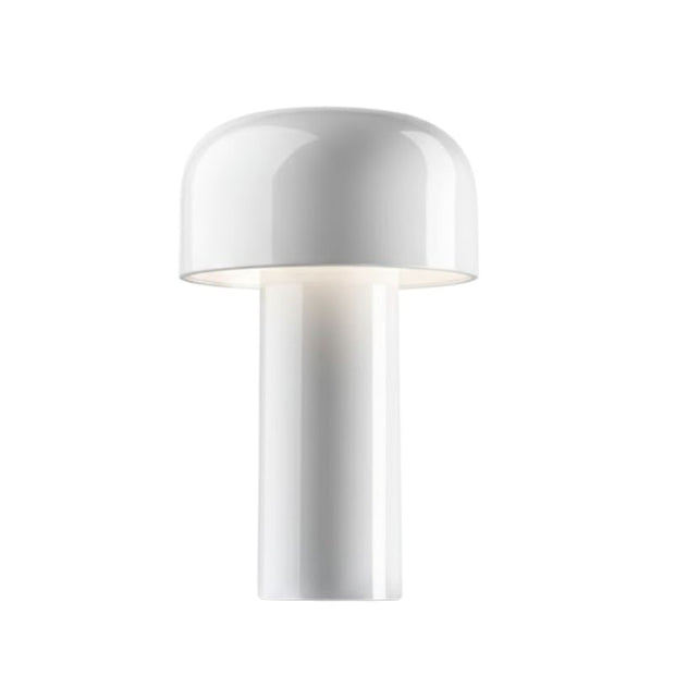 Lampe Champignon Blanc Avec Lumière Douce Et Élégante