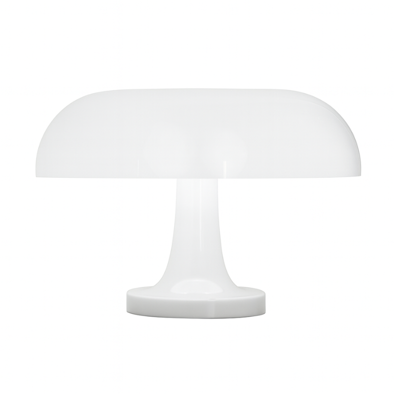 Lampe Champignon Blanc Design Scandinave