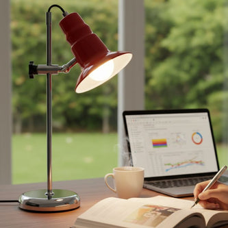 Lampe Champignon Design Rouge Contemporaine Et Élégante, Lampe Champignon Rouge