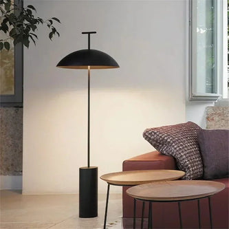 Lampe Champignon Noire Design Scandinave, Lampe Champignon Stylée