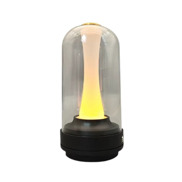 Lampe Champignon Tactile Rechargeable Avec Effet Bougie Apaisant