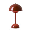 Lampe Champignon Vintage Rouge Tactile Rechargeable