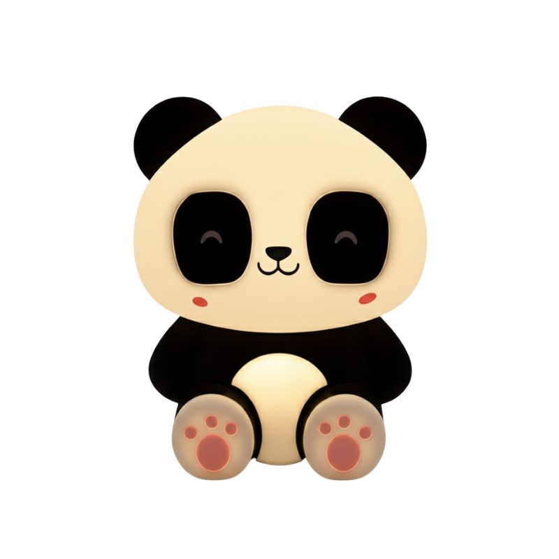Lampe De Nuit Panda Tactile Avec Minuterie, Lampe De Nuit Panda 