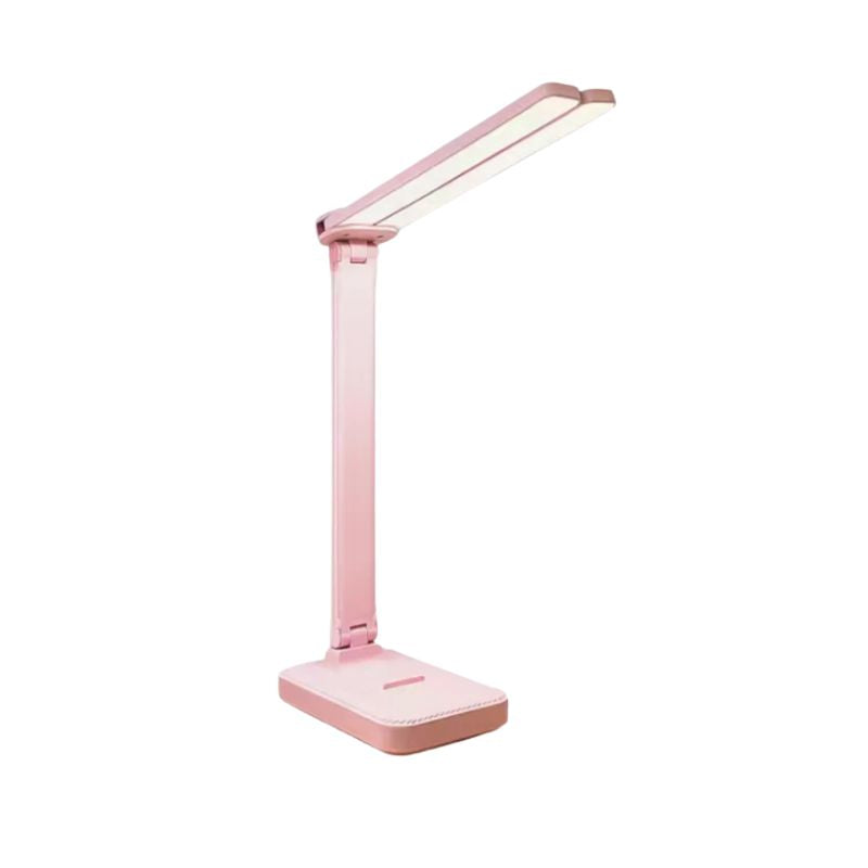 Lampe De Table De Bureau LED Avec Protection Des Yeux, Lampe De Table Rose