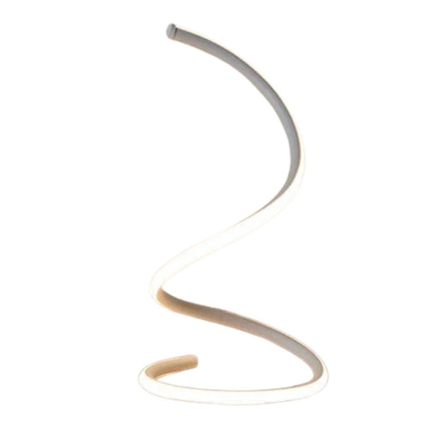 Lampe De Table LED Design Moderne En Spirale, Lampe De Table LED 