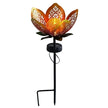 Luminaires Solaires Décoratifs Fleur de Lotus en Fer