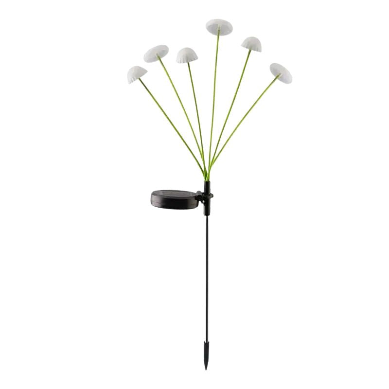 Luminaires Solaires Décoratifs en Forme de Champignon LED