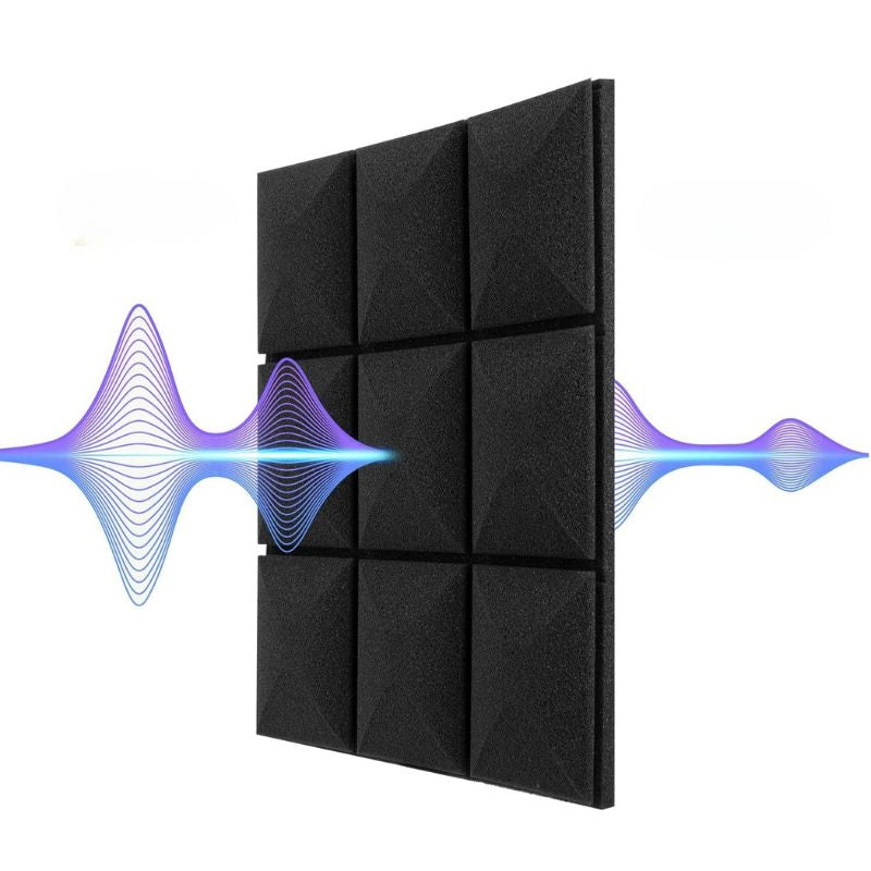 Panneau Mural Acoustique Isolation Sonore, Panneau Mural Acoustique Noir