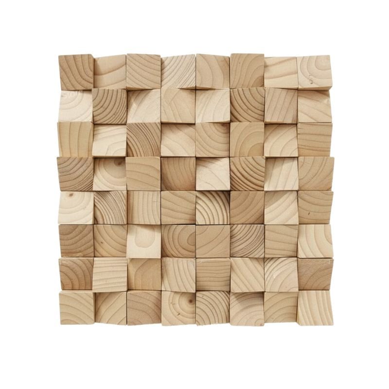 Panneau Mural Bois Avec Effet 3D, panneau mural bois moderne
