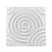 Panneau Mural Décoratif 3D Avec Motif Spirale 12 Pièces, Panneau Mural Décoratif Blanc