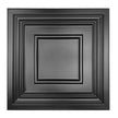 Panneau Mural Décoratif Avec Relief Carré 3D 10 Pièces, Panneau Mural Décoratif Noir