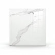 Panneau Mural PVC Blanc Aspect Marbre Naturel, Panneau Mural PVC 