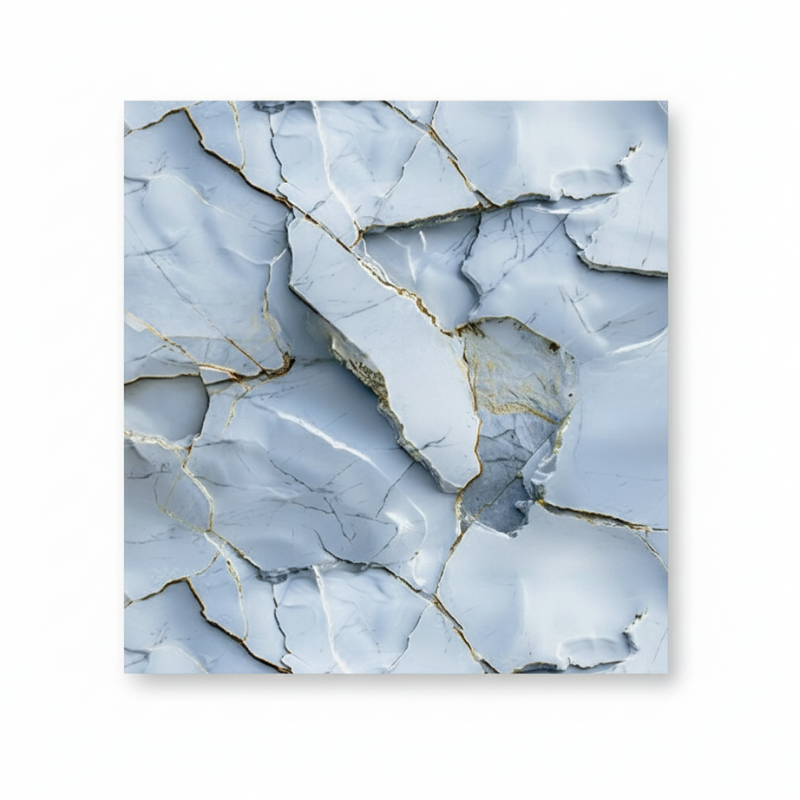 Panneau Mural Salle De Bain Avec Effet Pierre Fissurée, Panneau Mural Salle De Bain 