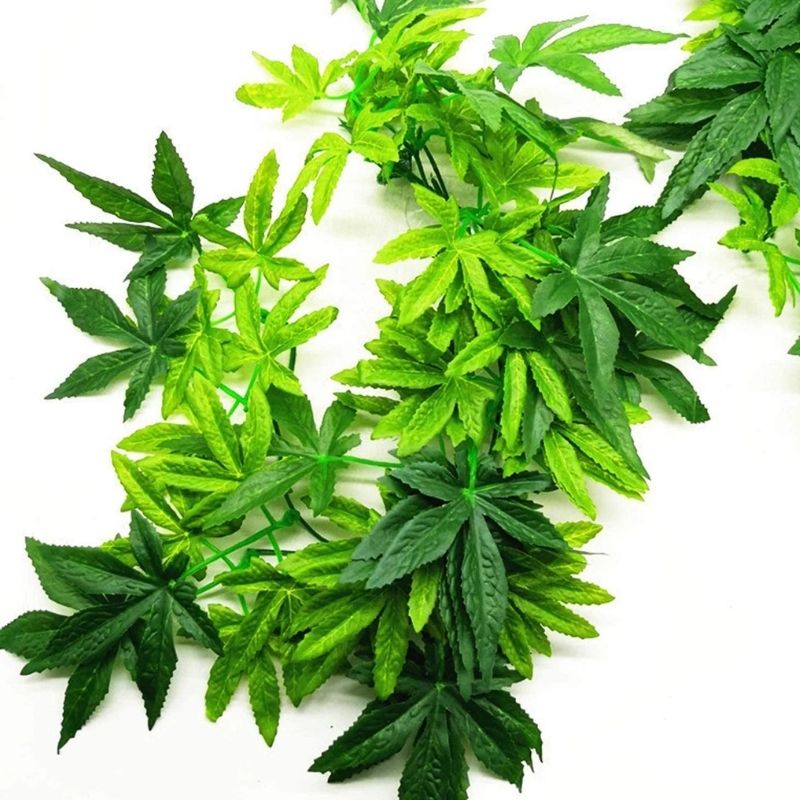 Plante Pour Terrarium Artificielle Avec Feuillage Suspendu, Plante Pour Terrarium