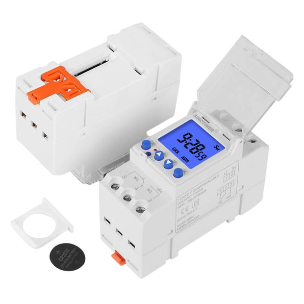 Programmateur Électronique Avec Écran LCD Rétroéclairé Et Verrouillage
