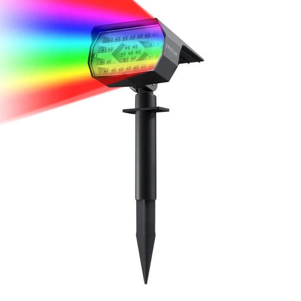 Projecteur d’Extérieur Solaire LED RGB
