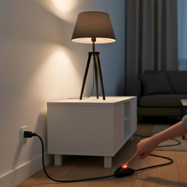 Rallonge Électrique Étanche Avec Interrupteur Lumineux