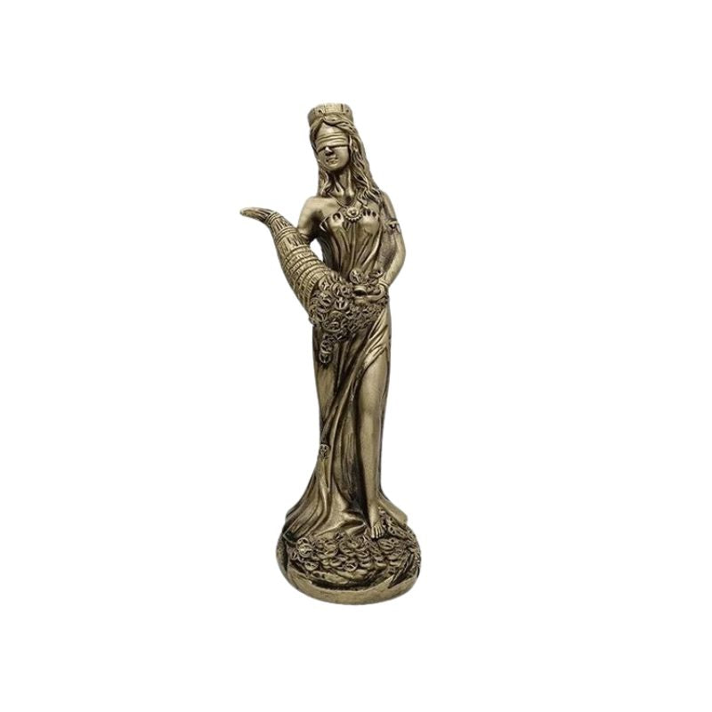 Sculpture Femme Décorative En Style Classique Avec Détails Raffinés, Sculpture Femme 