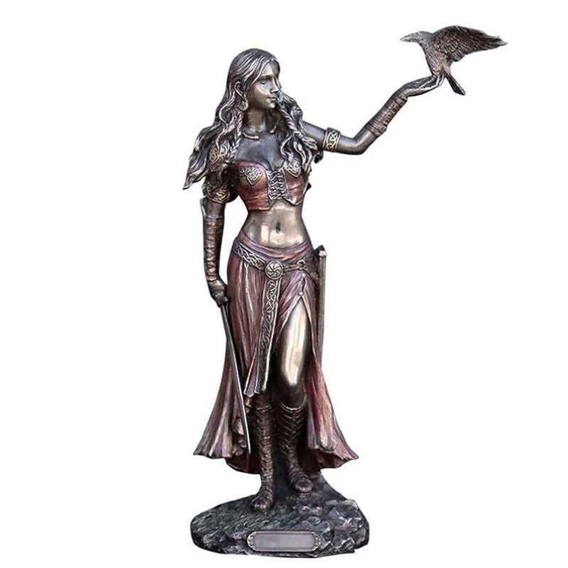 Sculpture Femme Élancée En Ornement Mythique, Sculpture Femme 