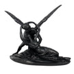 Sculpture Grecque Ange Ailé En Scène Mythologique Passionnée, Sculpture Grecque