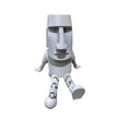 Sculpture Moai Moderne Avec Position Relax
