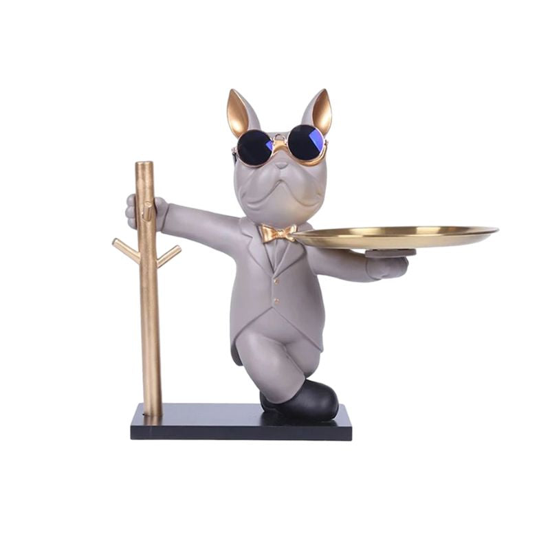Sculpture Moderne Chien Décoratif Contemporain