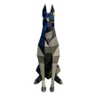 Sculpture Papier Doberman 3D