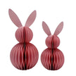 Sculpture Papier Lapin Alvéolé Avec Design 3D Décoratif