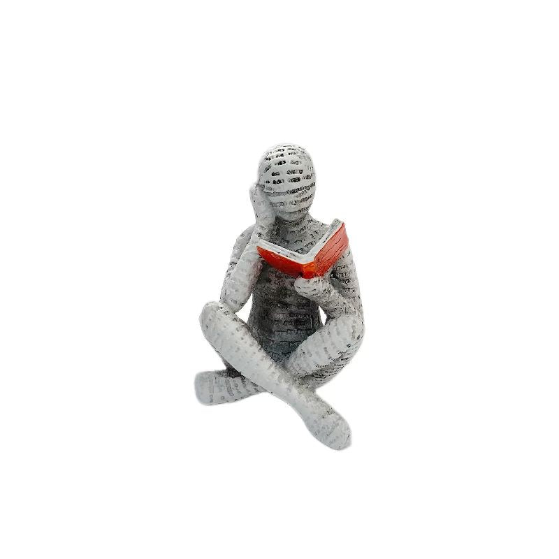 Sculpture Papier Moderne Personnage Artistique