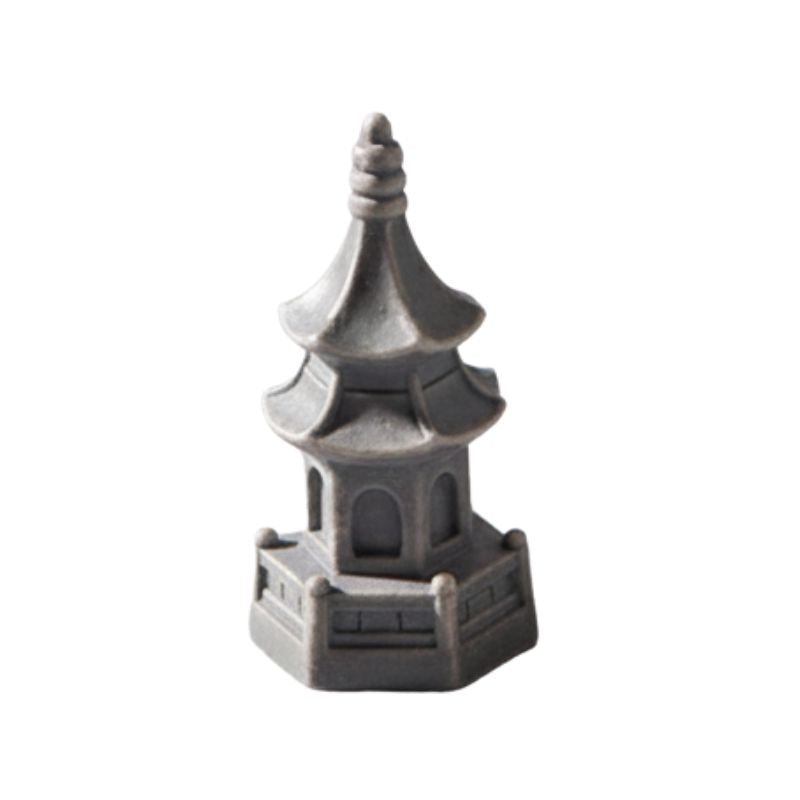 Sculpture Pierre Pagode Asiatique