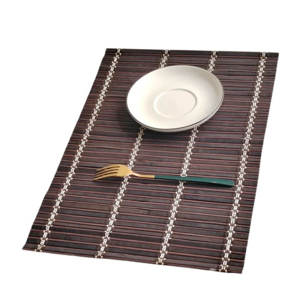 Set De Table Bambou Naturel Et Résistant